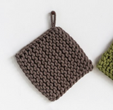 Square Crocheted Pot Holder