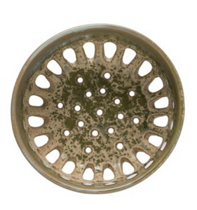 Reactive-Glazed Stoneware Berry Bowl