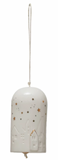 Porcelain Bell Ornaments w/ Holiday Scene