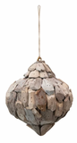 Handmade Driftwood Finial Ornament