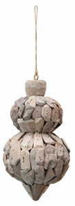 Handmade Driftwood Finial Ornament