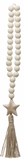 Decorative Beads w/ Seasonal Icon & Jute Tassel