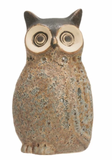 Stoneware Owl Vase
