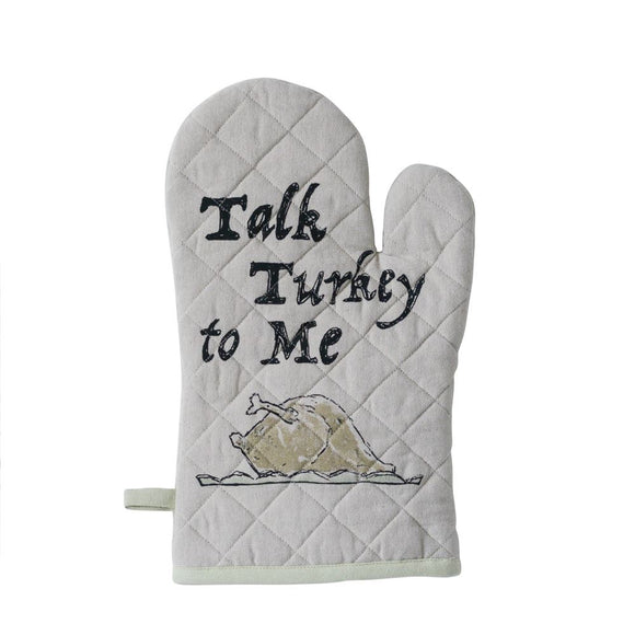 Talk Turkey To Me Oven Mitt