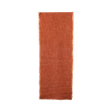 Terra-cotta Colored Linen Table Runner