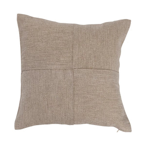 Linen Blend Pieced Pillow