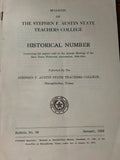 Vintage Book Bulletin of The Stephen F Austin State Teachers College