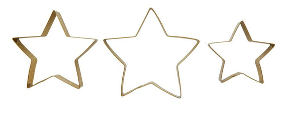 Stainless Steel Star Cookie Cutters Set