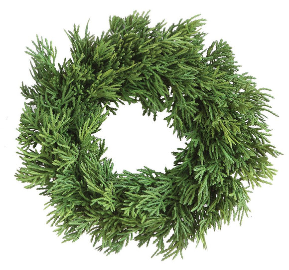 Green Cedar Wreath