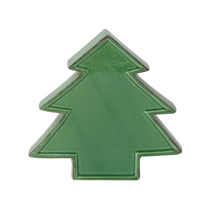 Green Stoneware Tree