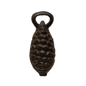 Cast Iron Pinecone-Shaped Bottle Opener