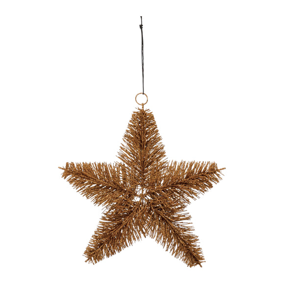 Bristle Star Ornament w/ Glitter