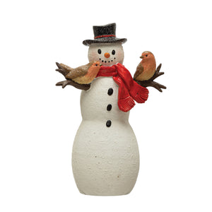Decorative Snowman Figurine